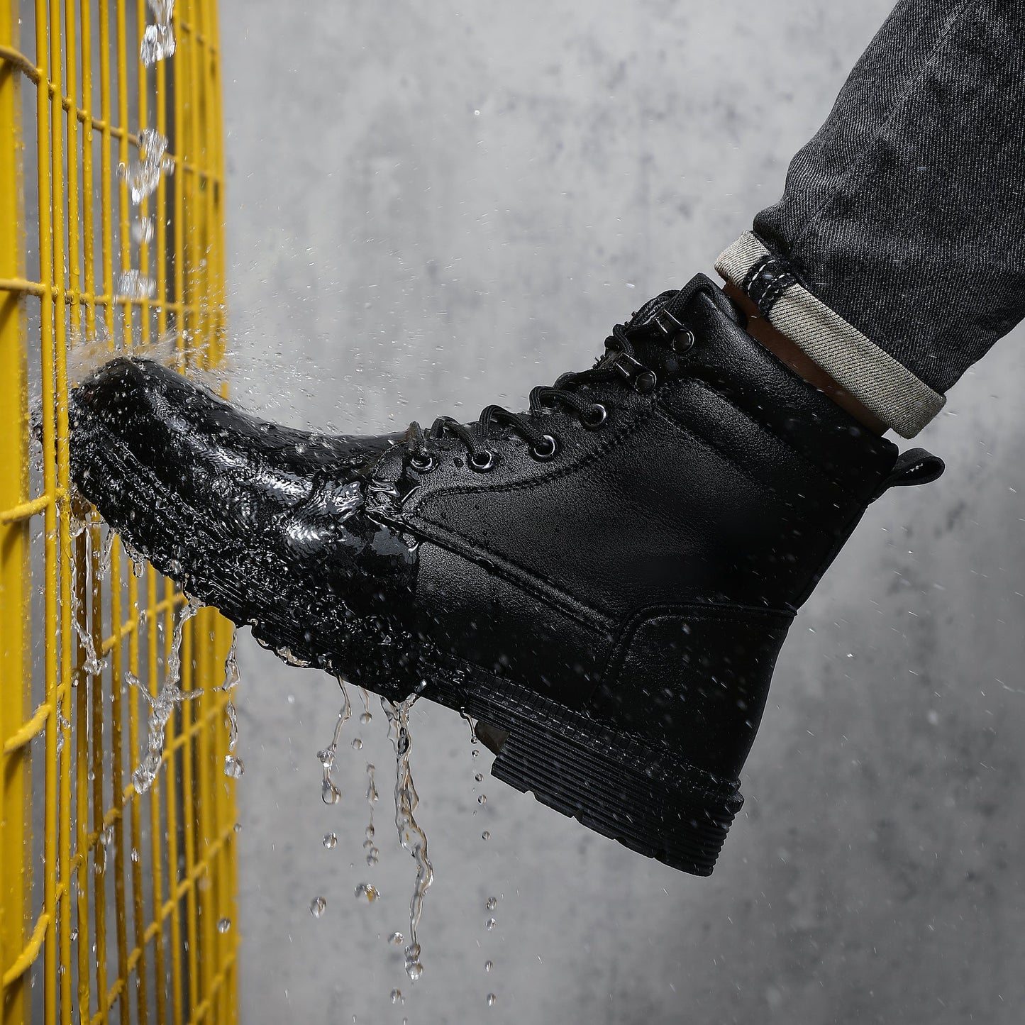 Mens Safety Boots Mens Shoes Panther AY417 safety shoes AIYO SHOES