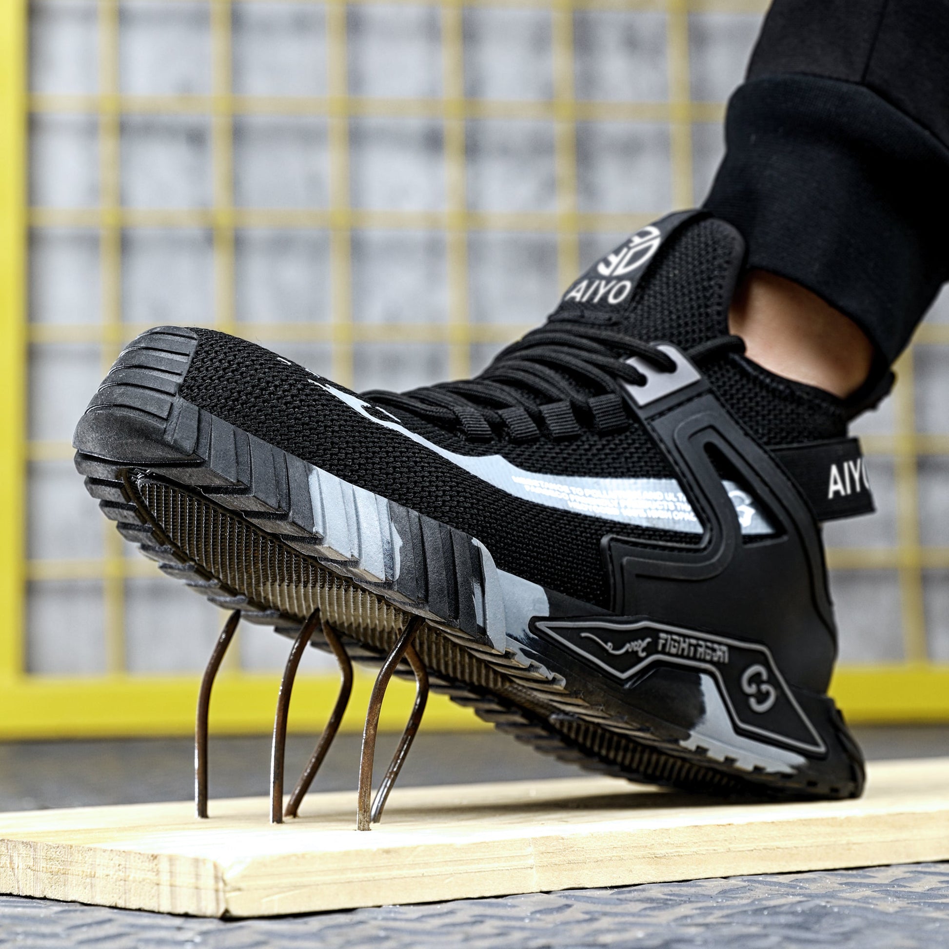 Safety Shoes Safety Trainers Steel Toe Cap Slip Resistant Titan Guard AY601 safety shoes SHOE & GLOVE COMPANY LTD  
