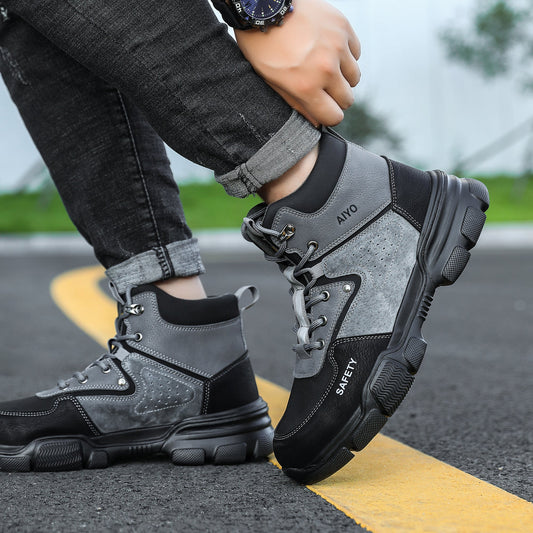 Men Safety Boots Safety Trainers Shoe Mens Hydra AY418 safety shoes AIYO SHOES   