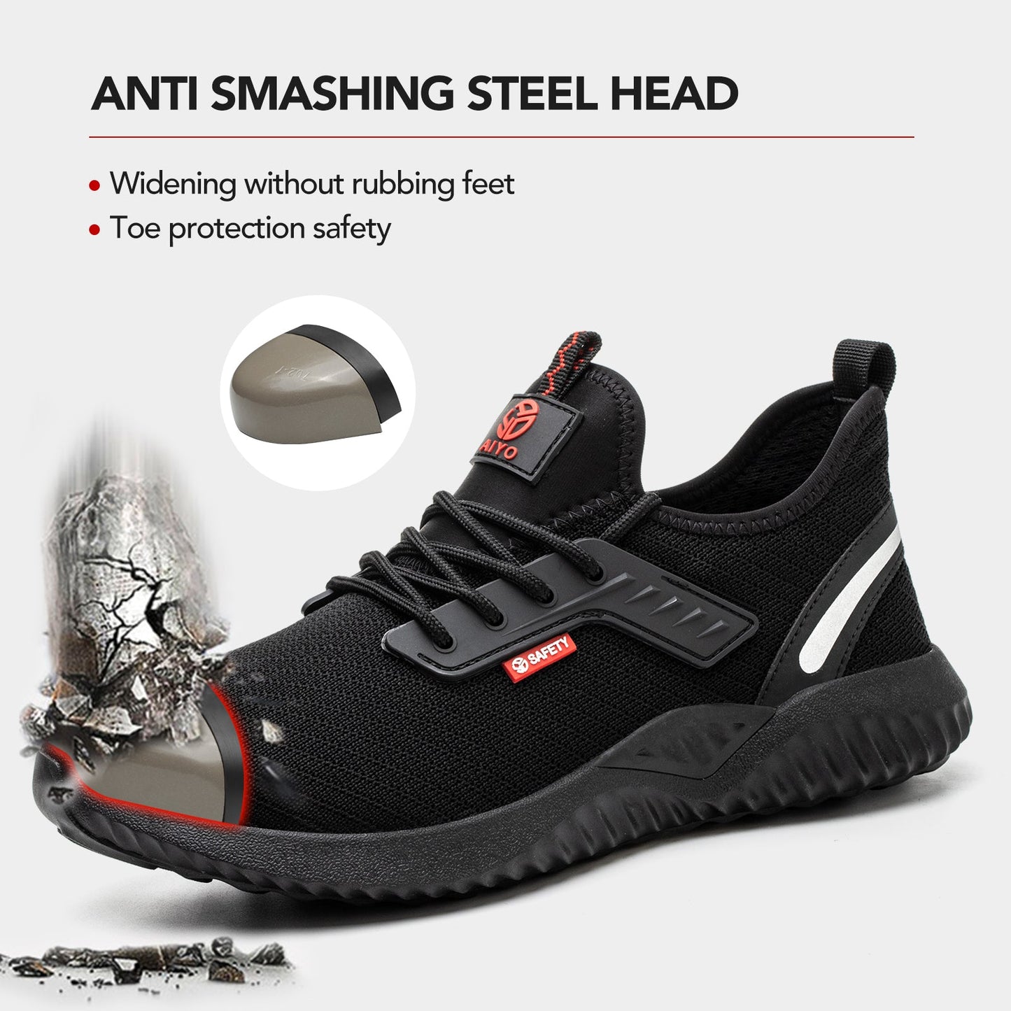 Safety Shoes Safety Trainers Men Steel Toe Cap LEVI AY9155 safety shoes SHOE & GLOVE COMPANY LTD