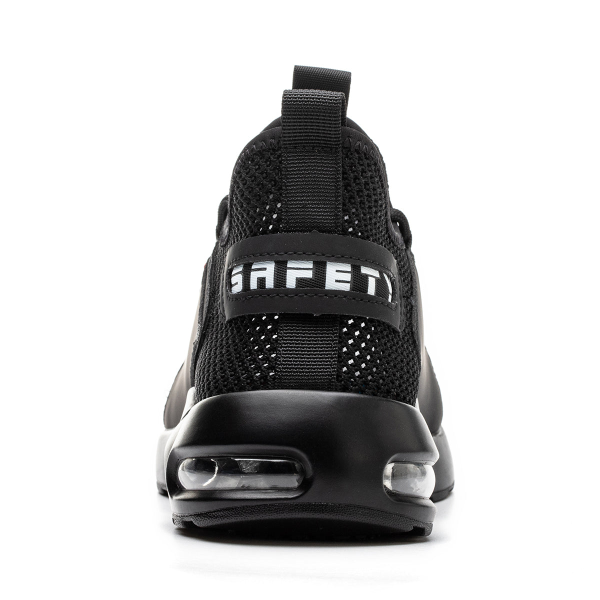Safety Shoe Safety Trainers Men Steel Toe Cap Delta AY199 safety shoes Nuvari 199 Steel Toe Work Trainers – Front View of Water-Resistant Safety Shoes for Tough Jobsites