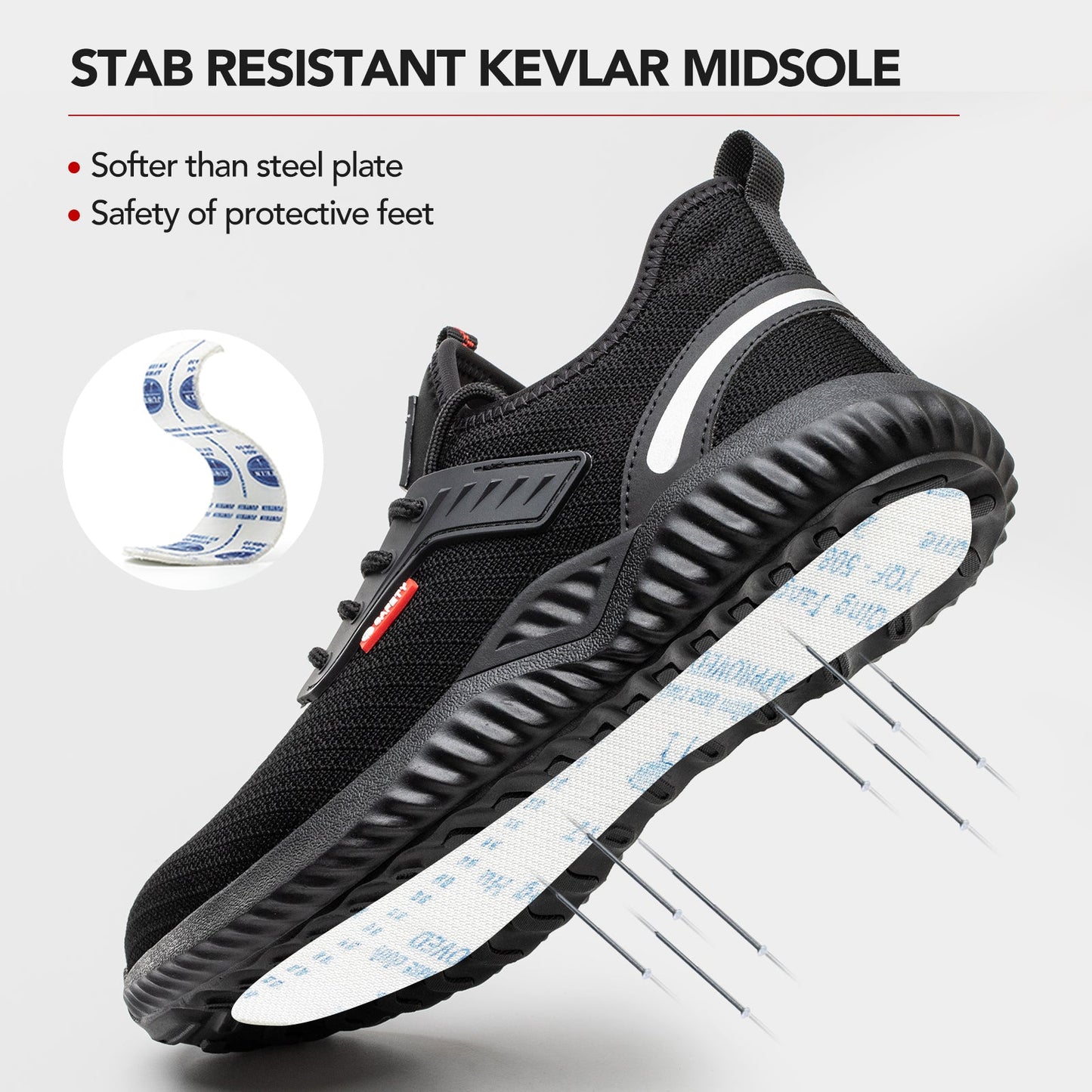 Safety Shoes Safety Trainers Men Steel Toe Cap LEVI AY9155 safety shoes SHOE & GLOVE COMPANY LTD