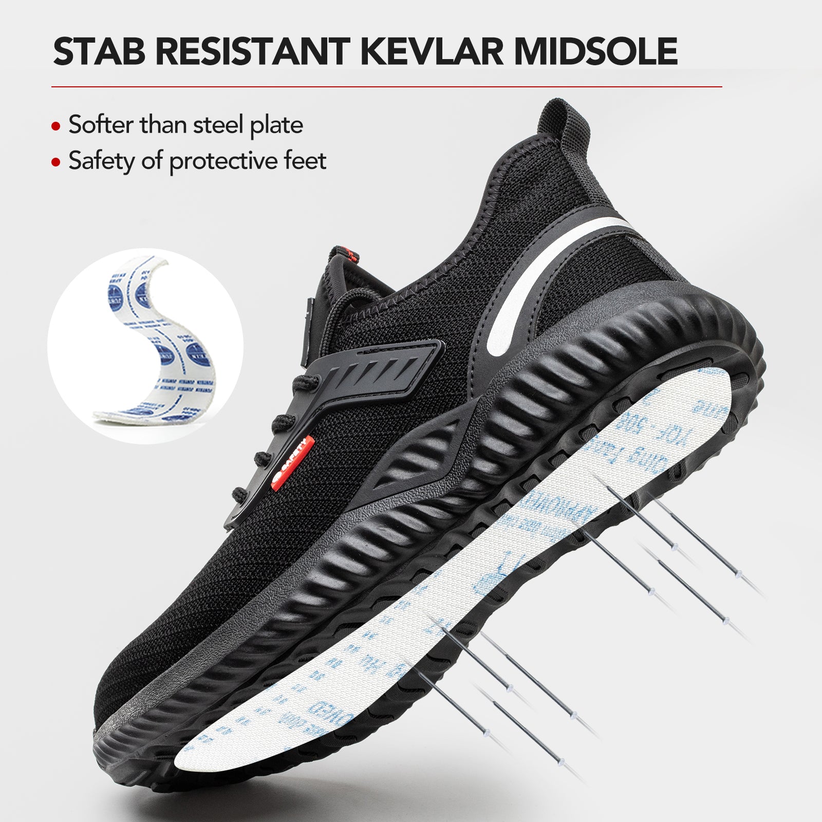 Safety Shoes Safety Trainers Men Steel Toe Cap LEVI AY9155 safety shoes SHOE & GLOVE COMPANY LTD