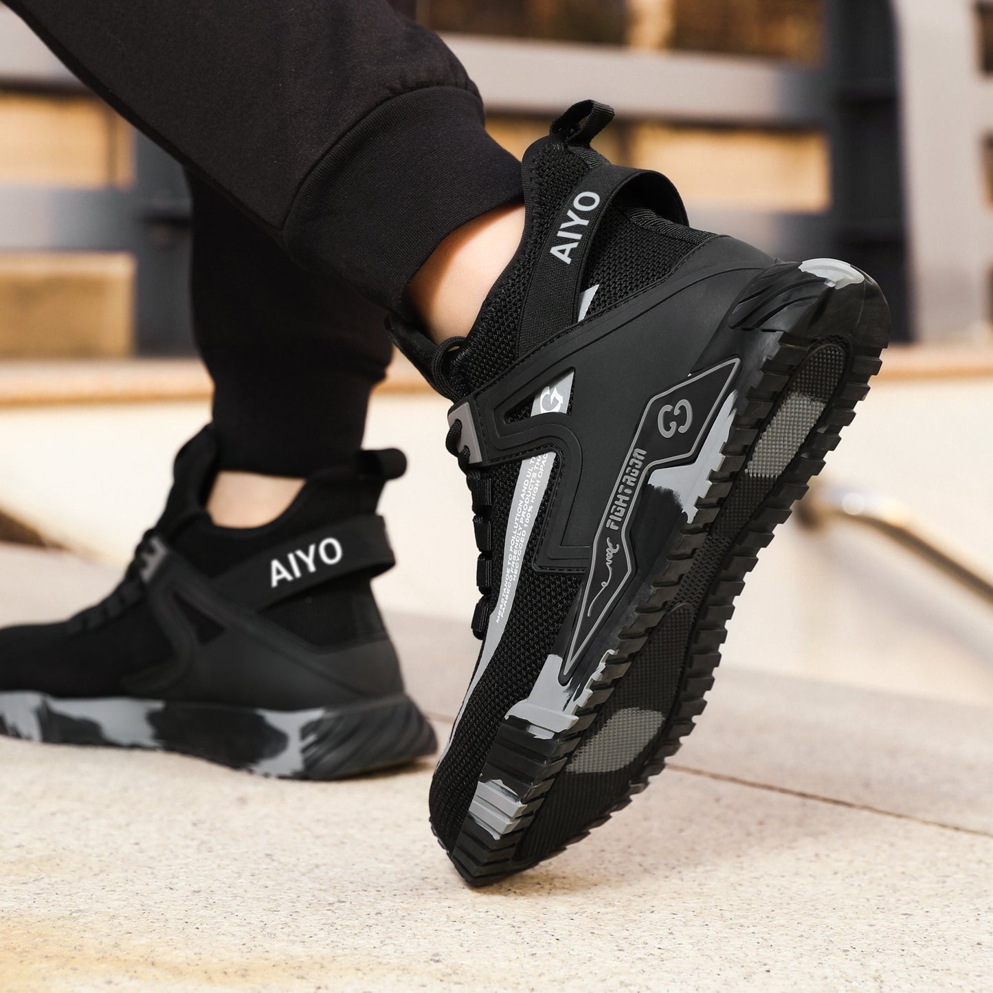 Safety Shoes Safety Trainers Steel Toe Cap Slip Resistant Titan Guard AY601 safety shoes SHOE & GLOVE COMPANY LTD 