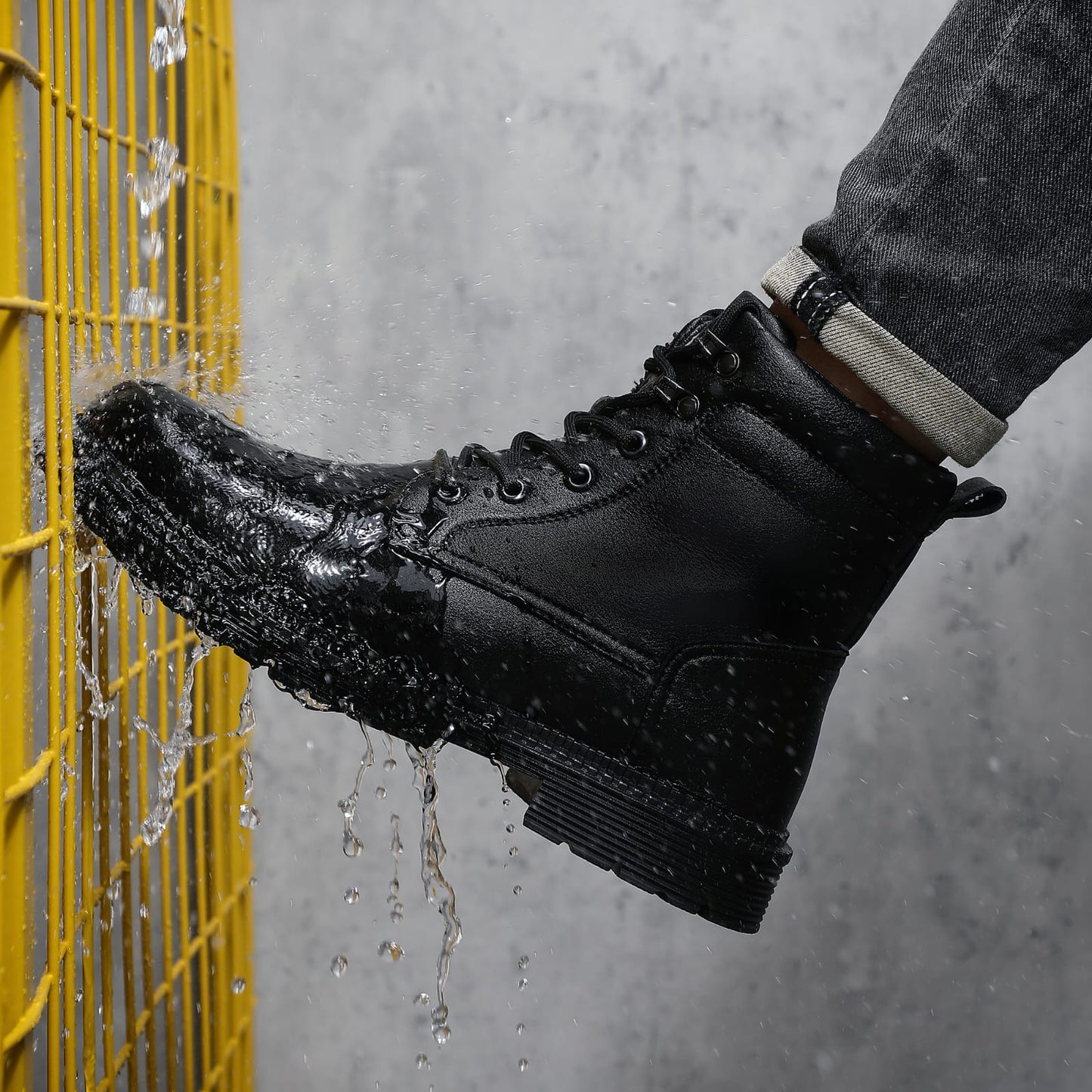 Mens Safety Boots Mens Shoes Panther AY417 safety shoes AIYO SHOES   