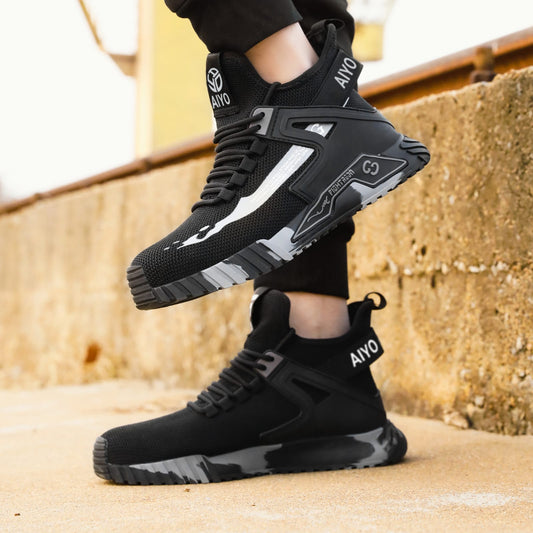 Safety Shoes Safety Trainers Steel Toe Cap Slip Resistant Titan Guard AY601 safety shoes SHOE & GLOVE COMPANY LTD 