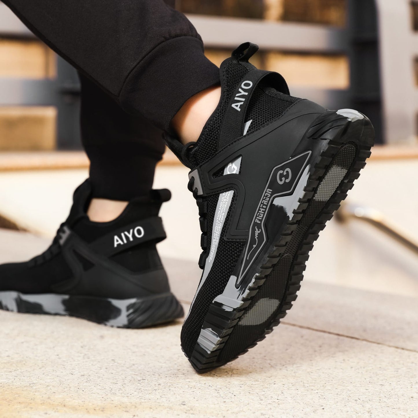 Safety Shoes Safety Trainers Steel Toe Cap Slip Resistant Titan Guard AY601 safety shoes SHOE & GLOVE COMPANY LTD 
