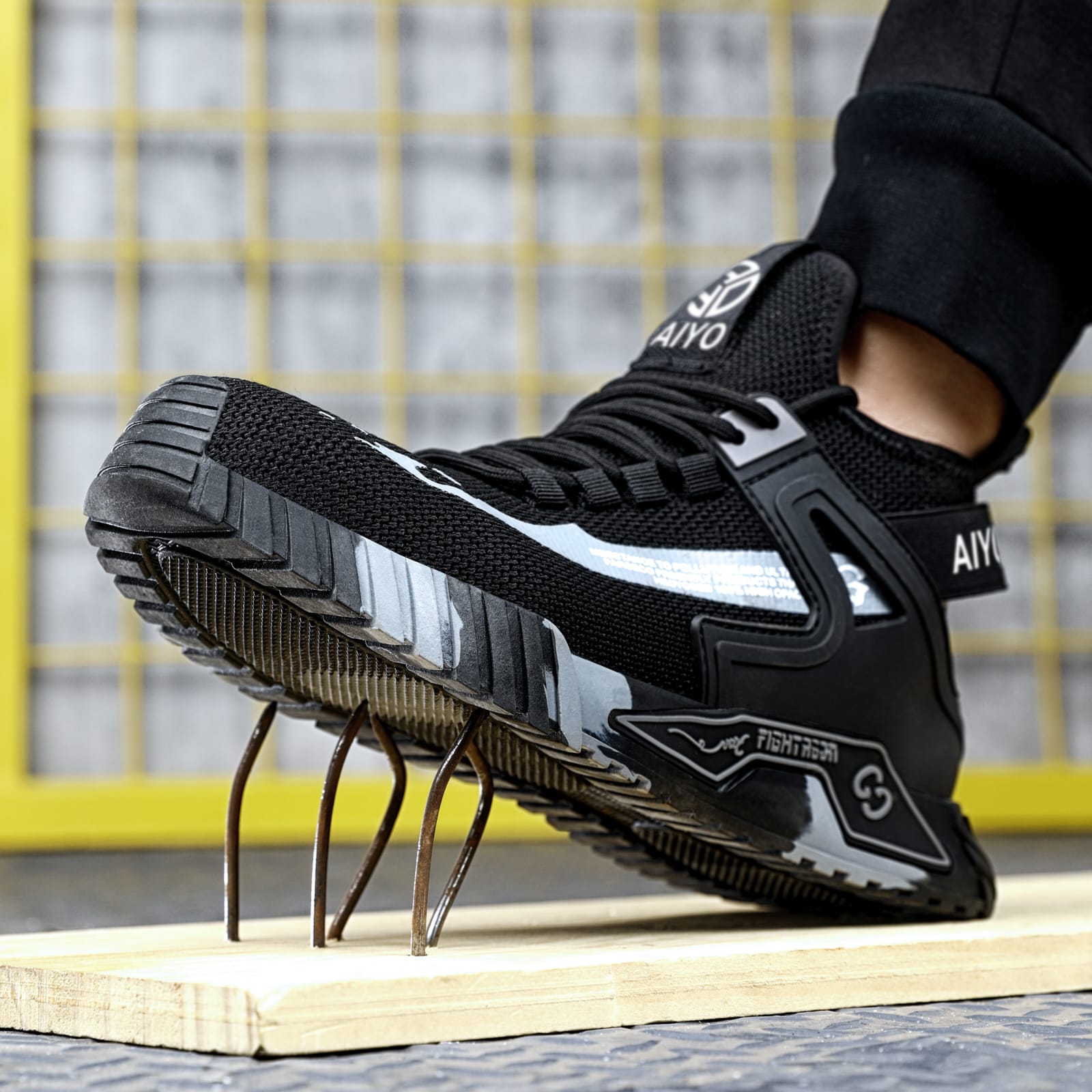 Safety Shoes Safety Trainers Steel Toe Cap Slip Resistant Titan Guard AY601 safety shoes SHOE & GLOVE COMPANY LTD   