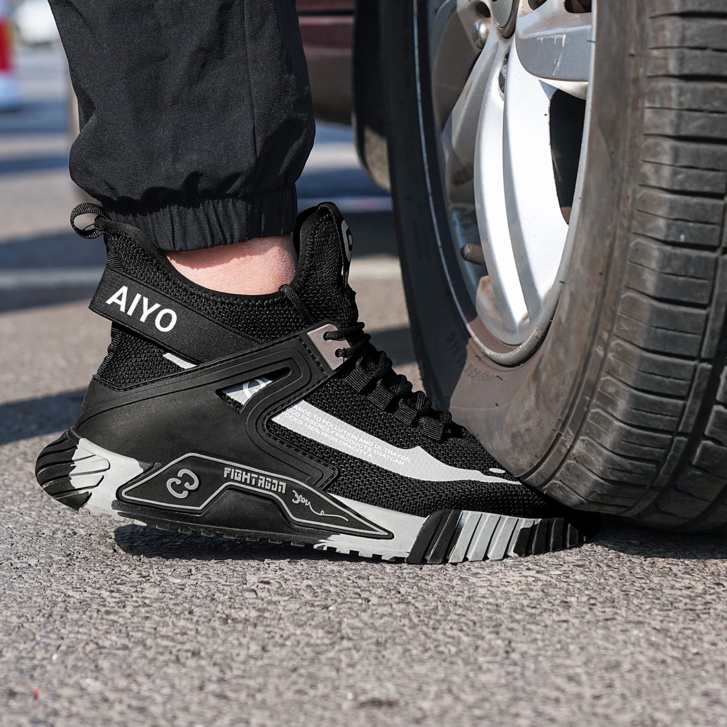 Safety Shoes Safety Trainers Steel Toe Cap Slip Resistant Titan Guard AY601 safety shoes SHOE & GLOVE COMPANY LTD 